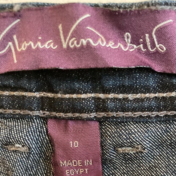 Gloria Vanderbilt Dark Wash Straight Leg Jean - Picture 6 of 8